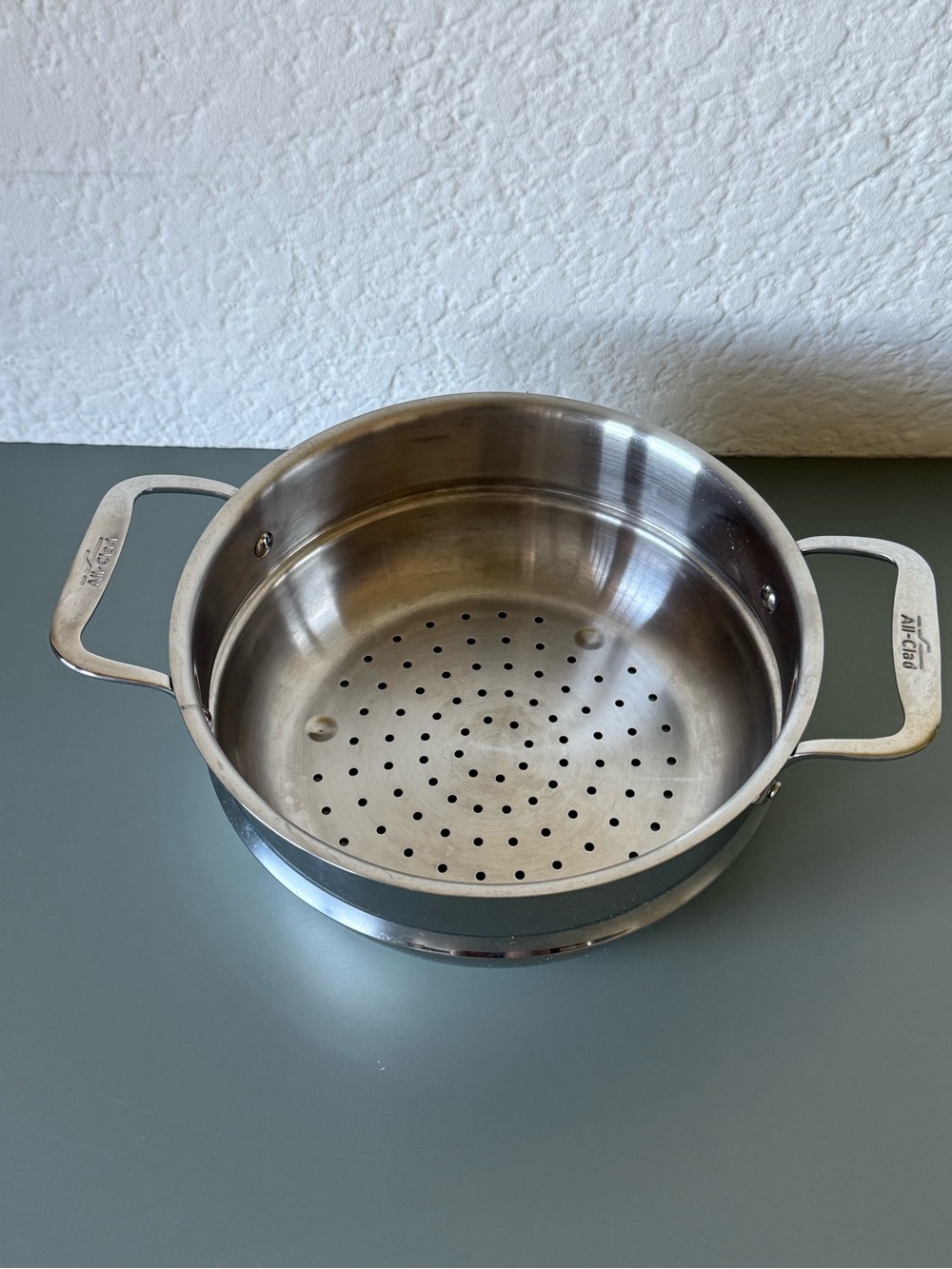 All Clad Stainless Steel Steamer Insert Basket 10”